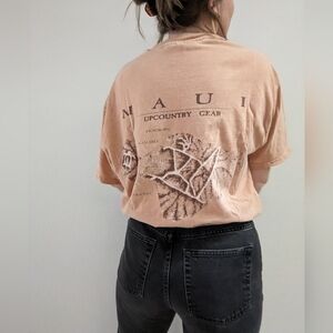 Vintage Red Dirt Maui Oversized Tee